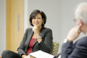 Rochelle P. Walensky, MD, the director of the Centers for Disease Control and Prevention (CDC), visited Washington University School of Medicine March 2 and 3 to discuss lessons learned from the COVID-19 pandemic.