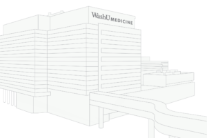 Line art of Neuroscience Research Building
