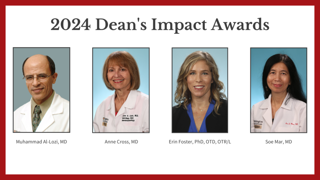 Muhammad Al-Lozi, MD, Anne Cross, MD, Erin Foster, PhD, OTD, OTR/L, Soe Mar, MD