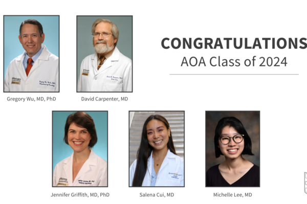 Five neurologists elected into AOA Class of 2024