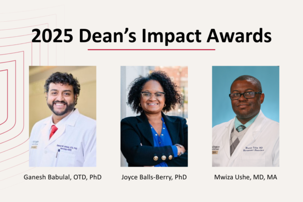 3 Neurology faculty receive 2025 Dean’s Impact Awards