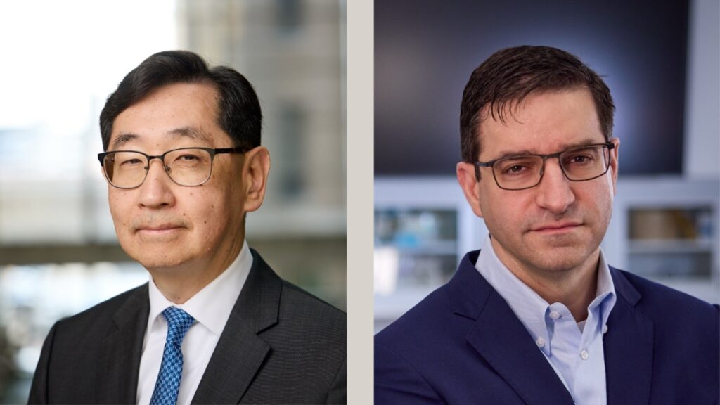 Headshots of Jin-Moo Lee and Eric Leuthardt