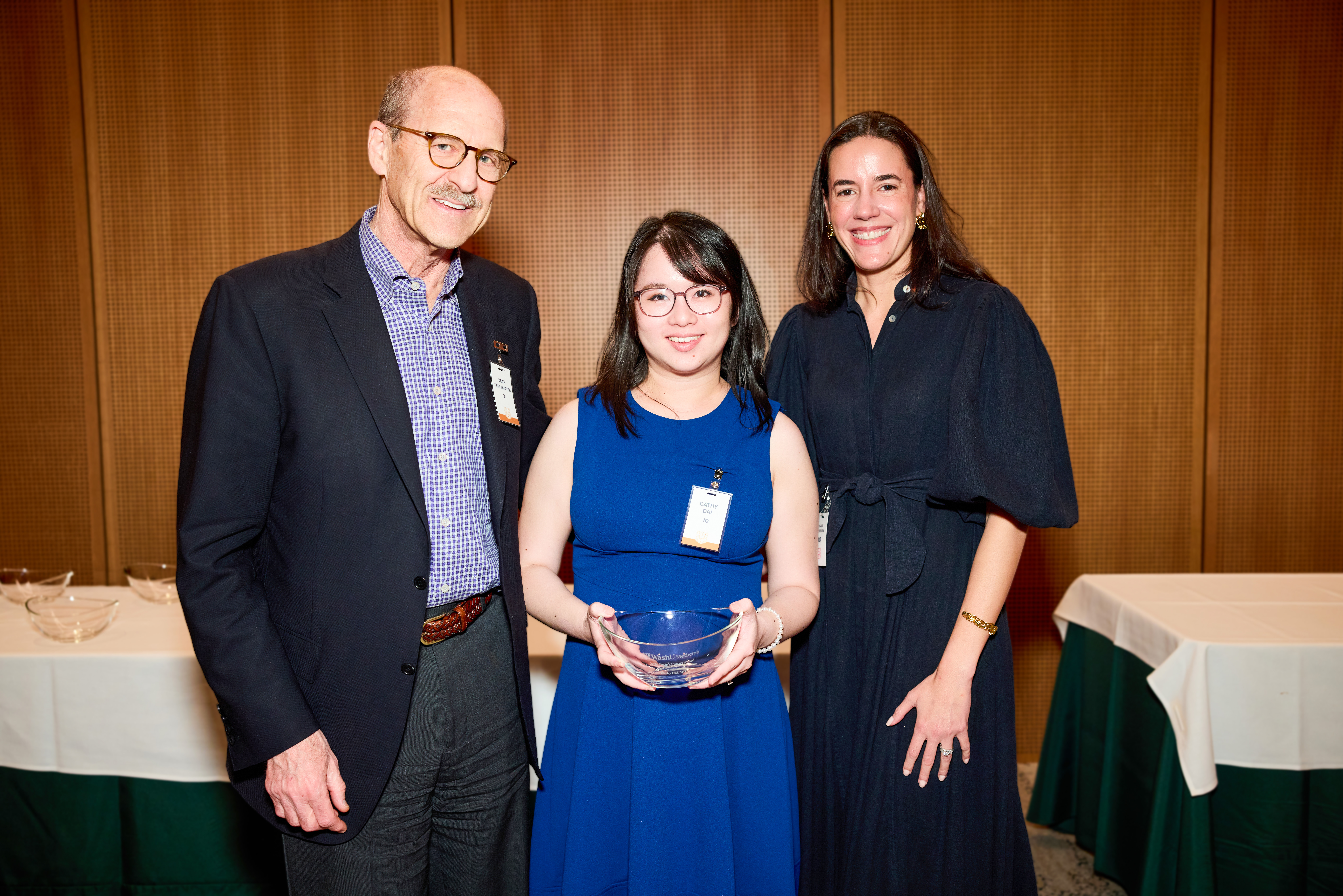 Dean Perlmutter, Cathy Dai and Gabi de Bruin