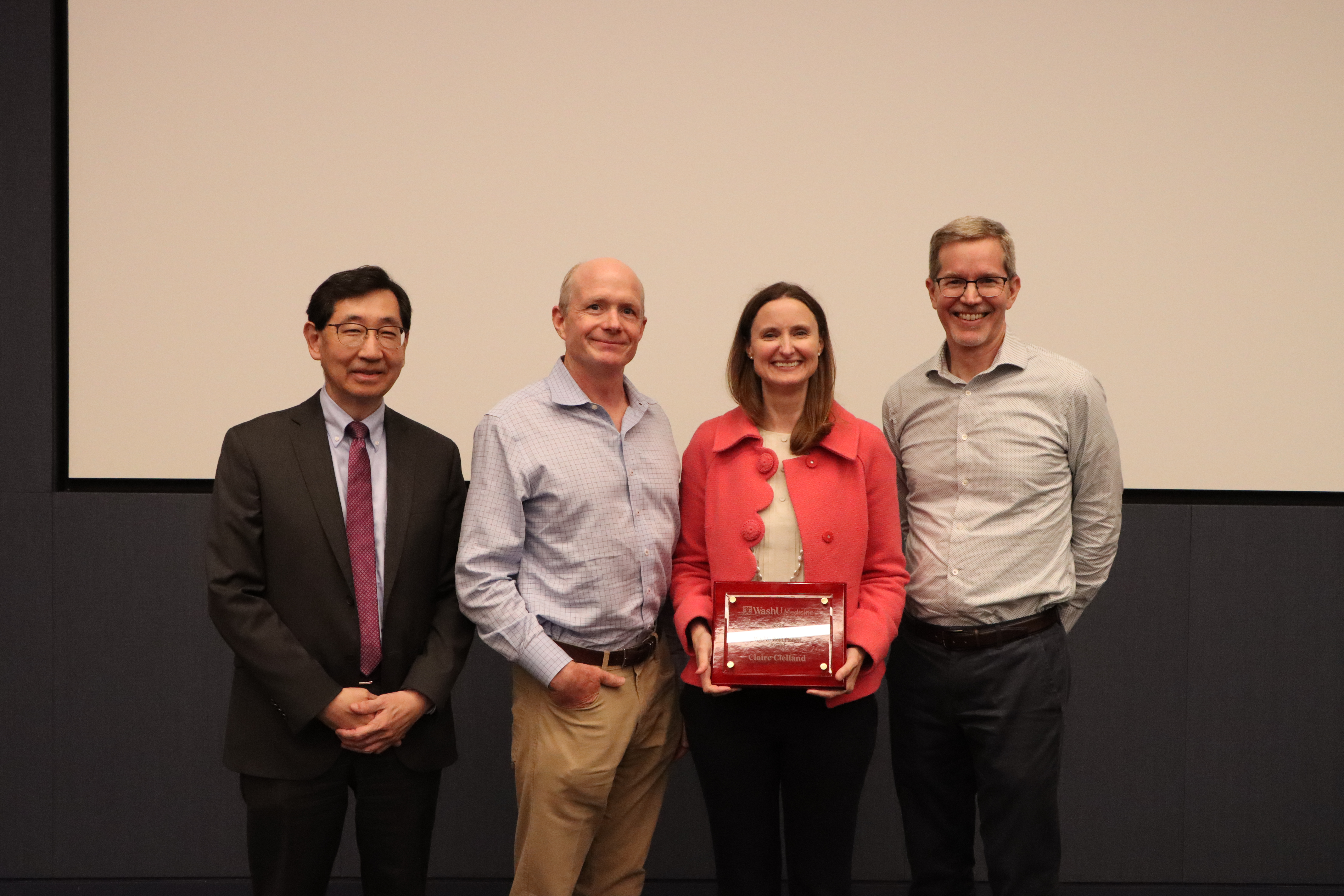 Jin-Moo Lee, Randall Bateman, Claire Clelland, Tim Miller