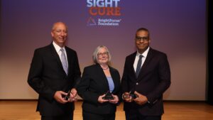 David M. Holtzman, MD received the BrightFocus Scientific Impact Award;Sheila West, PhD, PharmD was awarded the Helen Keller Prize for Vision Research; and Ilyas Washington, PhD received the BrightFocus Bench-to-Bedside Award