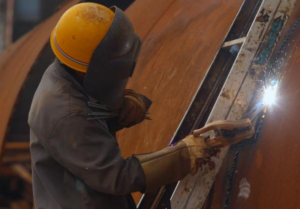 Welders are in danger of developing symptoms similar to Parkinson’s disease, according to a new study that implicates exposure to fumes containing manganese. Photo by Stephen Shaver/UPI | License Photo