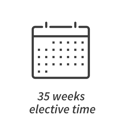 35 weeks elective time