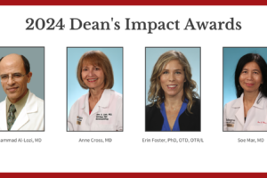 Four Department of Neurology faculty named 2024 Dean’s Impact Awards recipients