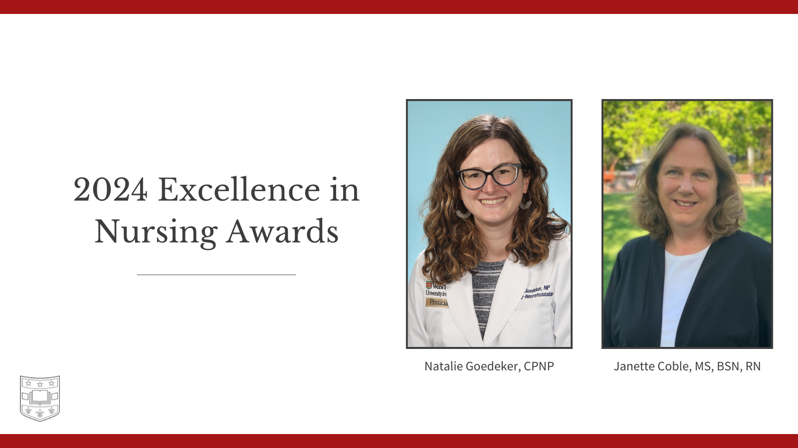 Goedeker and Coble selected as 2024 Excellence in Nursing Awards ...