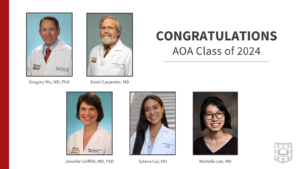 Congratulations AOA class of 2024